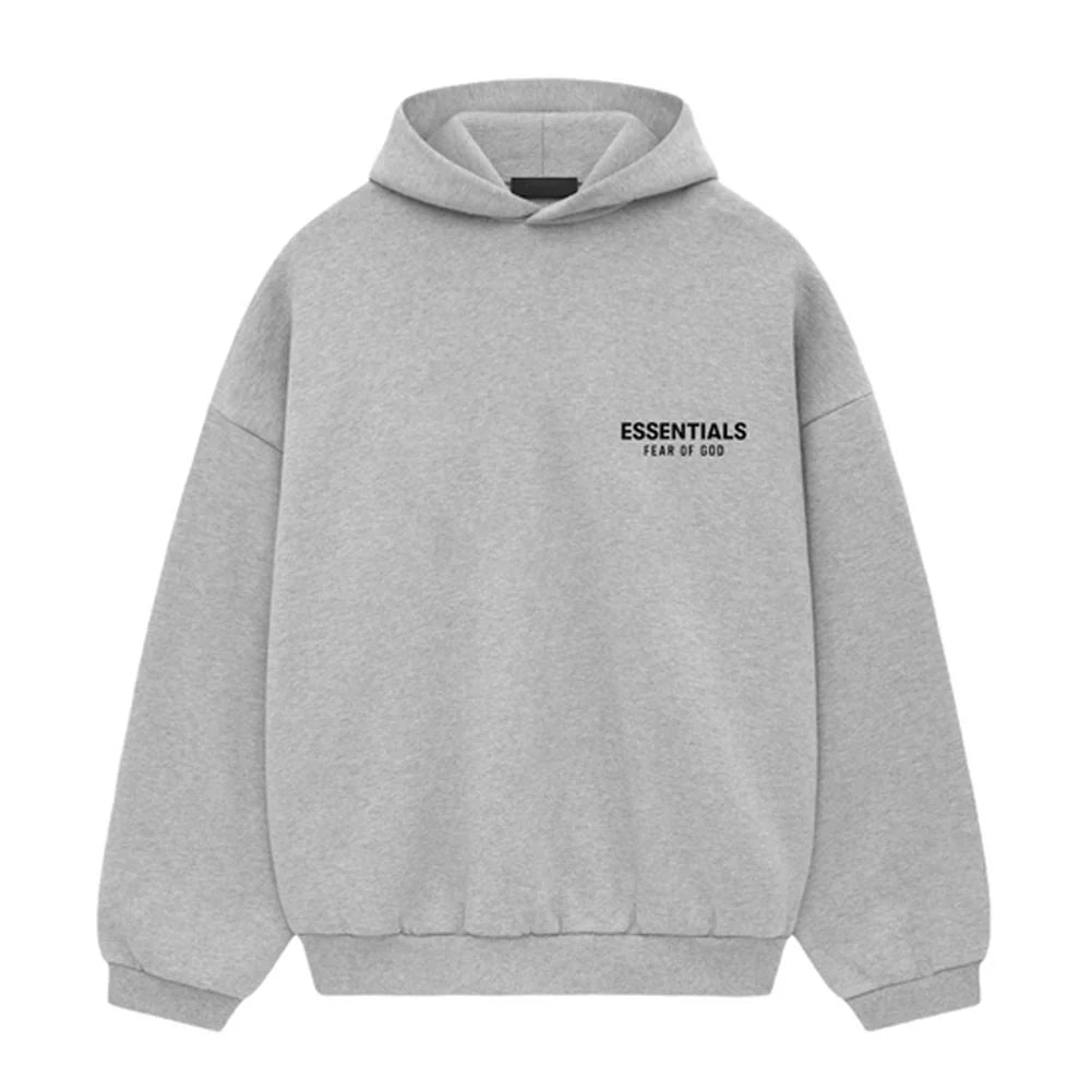 Hoodie Fear of God Essentials Gris