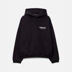 Hoodie Fear of God Essentials Negra con blanco